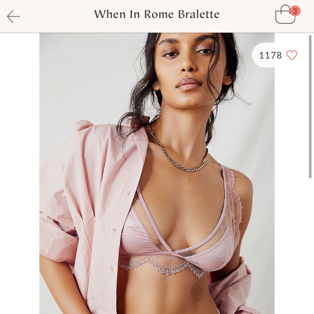 Free People “When in Rome” Bralette